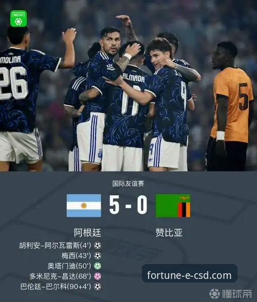 财神到(CSD)安卓版下载官方下载 阿根廷5-0大胜赞比亚 vs 财神到平台赛事观感:技术流与数据控的全面评测